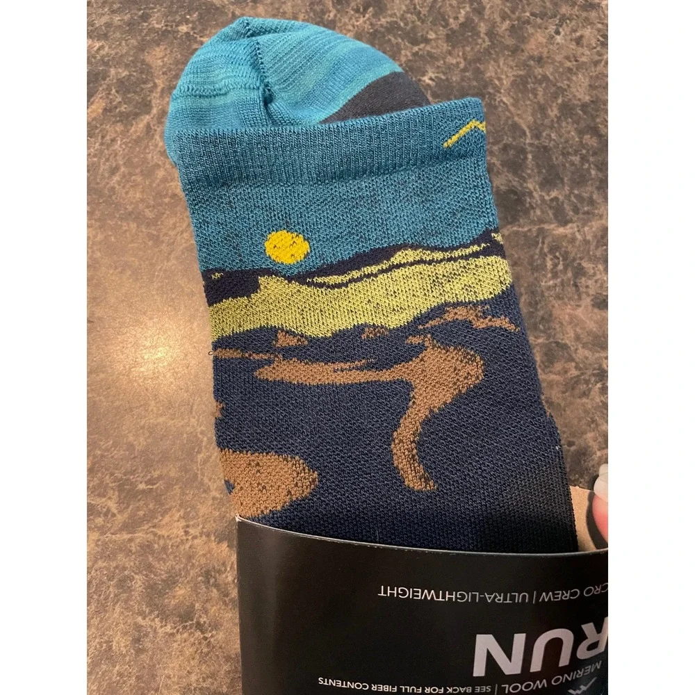 Darn Tough Merino Wool Micro Crew Ultra-Lightweight Run Socks Mens XL 12.5-14.5